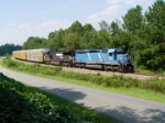 A CSX train in disguise
